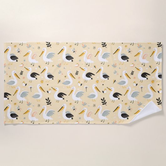 Serviette De Plage Paradis lunaire (Devant)