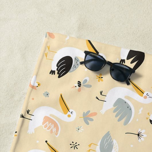 Serviette De Plage Paradis lunaire (En situation)