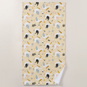 Serviette De Plage Paradis lunaire
