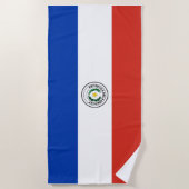 Serviette De Plage Paraguay (Devant)