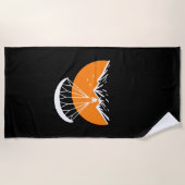 Serviette De Plage Paramotorisation Vintage rétro (Devant)