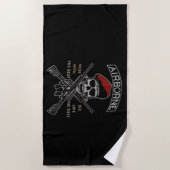 SERVIETTE DE PLAGE PARATROOPER (Devant)