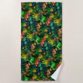 Serviette De Plage Parc Dinosaur (Devant)