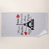 Serviette De Plage Paris (Devant)