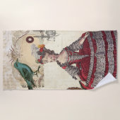 Serviette De Plage Paris vintage Reine Marie Antoinette (Devant)