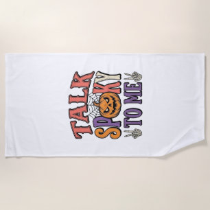 Serviette De Plage Parle Fantôme À Moi Vintage Conception De Chemise