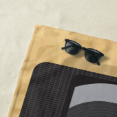 Serviette De Plage Parodie VHS vierge 'Votre propre message' Vacances (En situation)