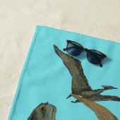 Serviette De Plage Parti Dinosaur (En situation)