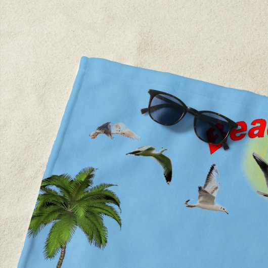 Serviette De Plage Partie Kayaking de plage (En situation)