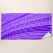 Serviette De Plage Parties scintillant violet oneuse (Devant)