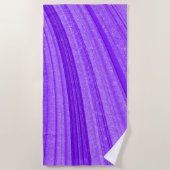 Serviette De Plage Parties scintillant violet oneuse (Devant)
