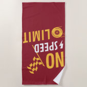 Serviette De Plage Pas de limitation de vitesse (Devant)