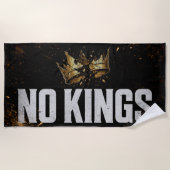 Serviette De Plage Pas de rois en manifestation (Devant)