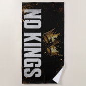 Serviette De Plage Pas de rois en manifestation (Devant)