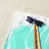 Serviette De Plage Pas une licorne, Narwhale (En situation)