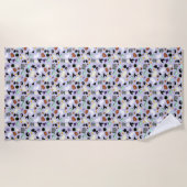 Serviette De Plage Pastel Halloween (Devant)