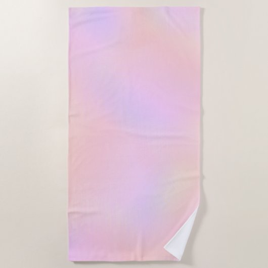 Serviette De Plage Pastel Interwoven (Devant)