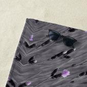 Serviette De Plage Pastel lilac (En situation)