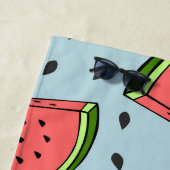 Serviette De Plage Pastèque (En situation)