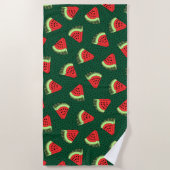 Serviette De Plage Pastèque (Devant)