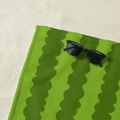 Serviette De Plage Pastèque personnalisée (En situation)