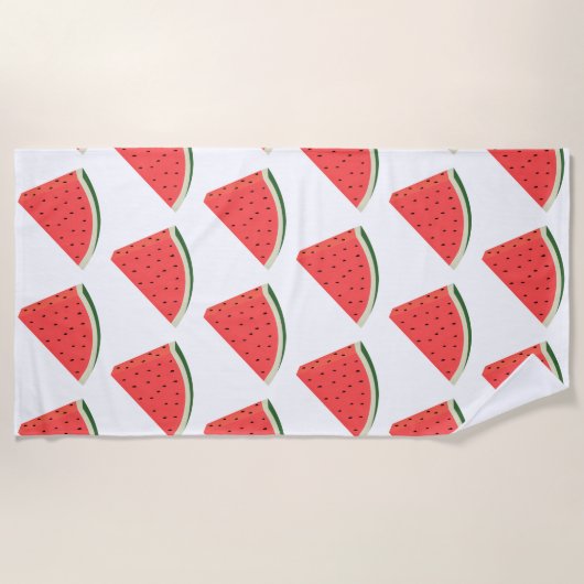 Serviette De Plage Pastèque savoureuse - Sweet 3 (Devant)