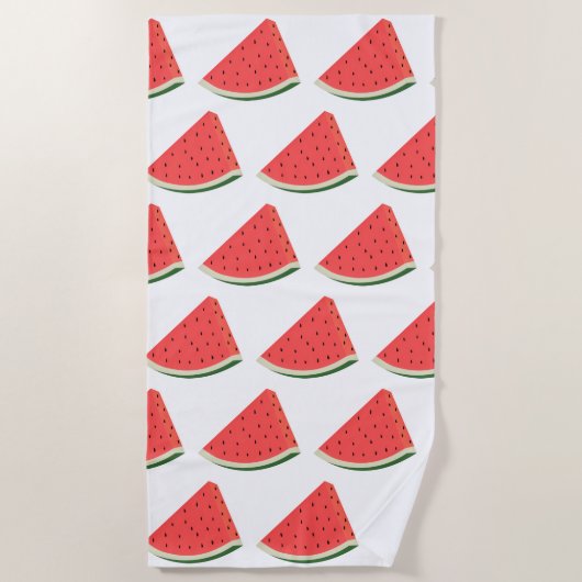 Serviette De Plage Pastèque savoureuse - Sweet 3 (Devant)
