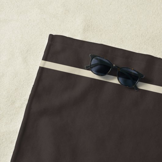 Serviette De Plage Patch Flying Moose Aviation (En situation)