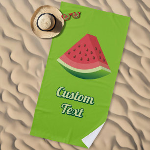 Serviette De Plage Pâte de pastèque