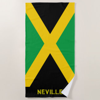 Serviette De Plage Patriotic Flag of Jamaica