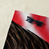 Serviette De Plage Patriotique/Aigle/Américain/USA (En situation)