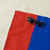 Serviette De Plage Patriotique russe de drapeau de la Russie (En situation)