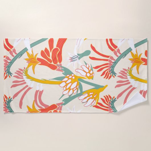 Serviette De Plage Patte de kangourou (Devant)