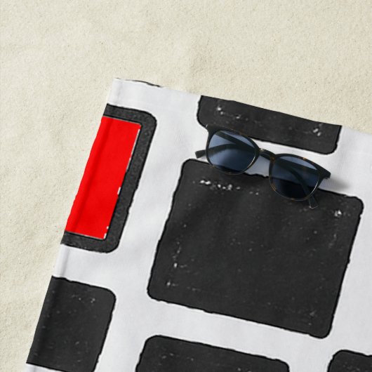 Serviette De Plage Pattern (En situation)