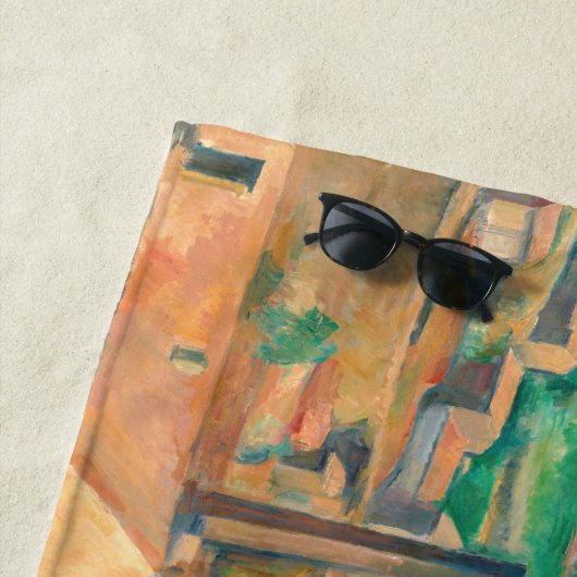 Serviette De Plage Paul Cezanne - Baie de Marseille, vue d'Estaque (En situation)