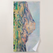 Serviette De Plage Paul Cezanne - Mont Sainte-Victoire (Devant)