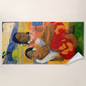 Serviette De Plage Paul Gauguin - Quand Vous Marierez-Vous ? (Devant)