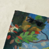 Serviette De Plage Paul Gauguin - Une femme tenant un fruit (En situation)