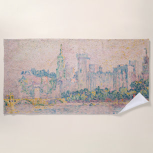 Serviette De Plage Paul Signac - Avignon, matin