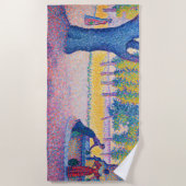 Serviette De Plage Paul Signac - Fontaine des Lices, Saint-Tropez (Devant)