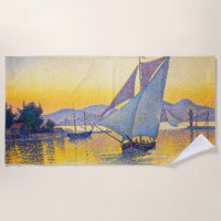 Paul Signac - Le Port au coucher du soleil, Opus 2