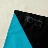 Serviette De Plage pavillon des Bahamas (En situation)