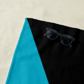 Serviette De Plage pavillon des Bahamas (En situation)