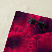 Serviette De Plage Pavot rouge (En situation)