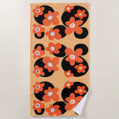 Serviette De Plage Pavot rouge (Devant)