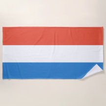 Serviette de plage Pays-Bas Flag