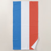 Serviette de plage Pays-Bas Flag (Devant)