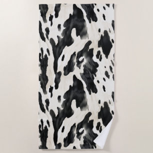 Serviette De Plage Pays de vaches d'élevage occidental