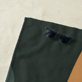 Serviette De Plage Paysage Abstrait (En situation)