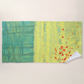 Serviette De Plage Paysage de prairie (Devant)